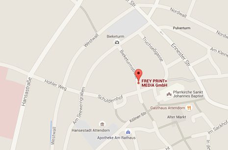 FREY PRINT + MEDIA Standort Attendorn