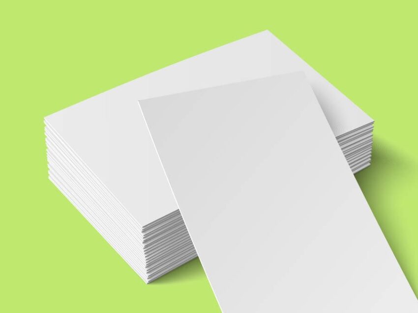 Visitenkarten in Sonderfarben