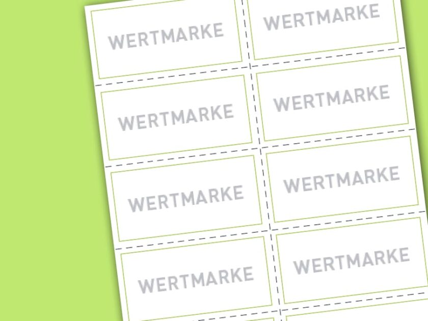Wertmarken