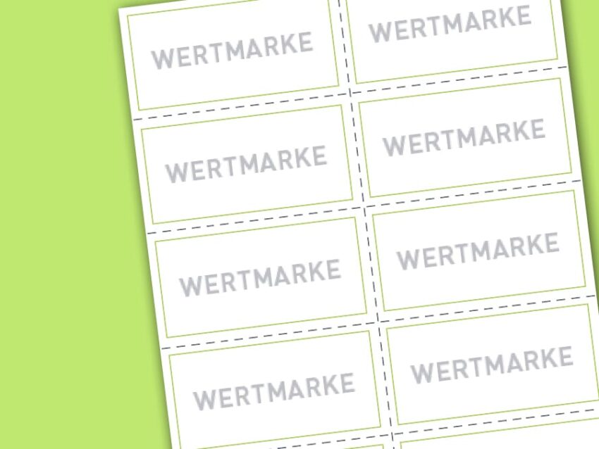 Wertmarken