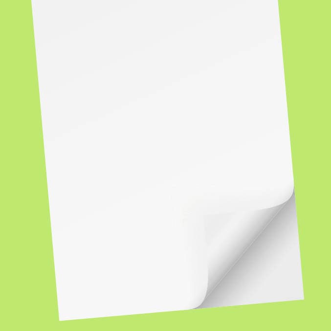 Briefbogen in Sonderfarben