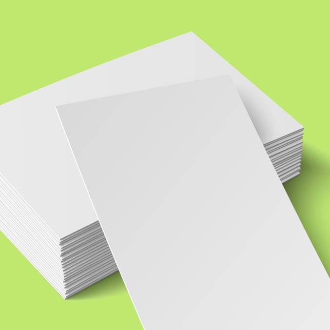 Briefbogen in Sonderfarben