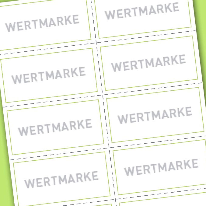 Briefbogen in Sonderfarben